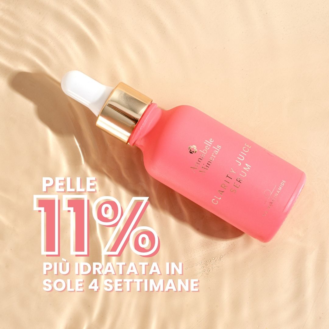 Siero alla niacinamide: lenisce, idrata e aggiunge luminosità